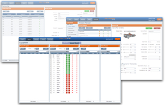 Screenshots of DeltaWare Laser Tag Software
