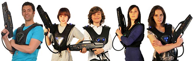 Laser Tag player images